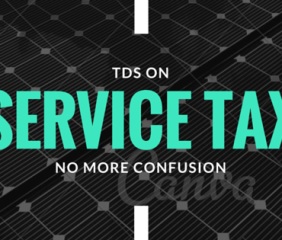 tds on service tax