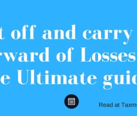 set off and carry forward of losses as per income tax